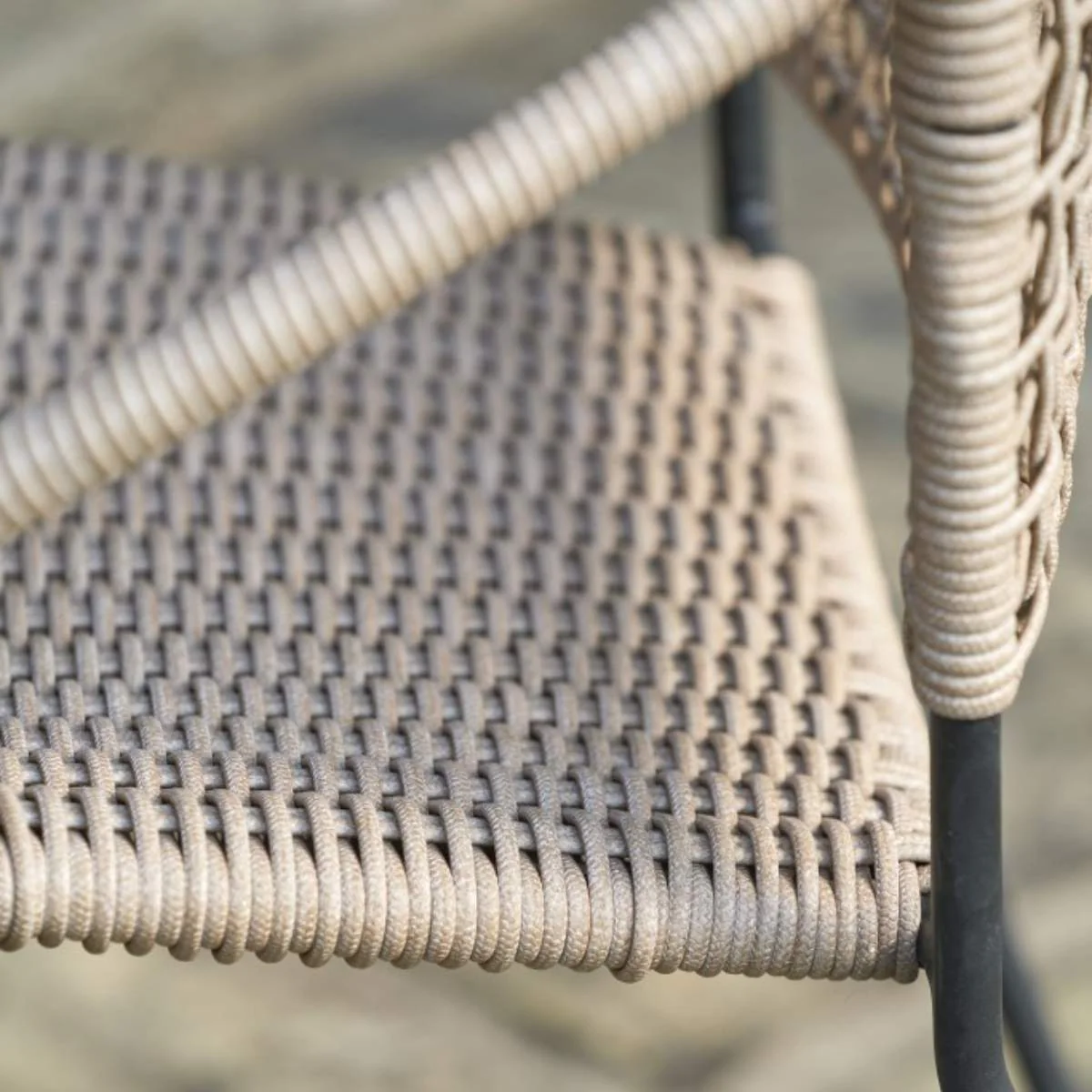 Pacific Lifestyle Dakota Natural Wheat Outdoor Bistro Set - Image 20