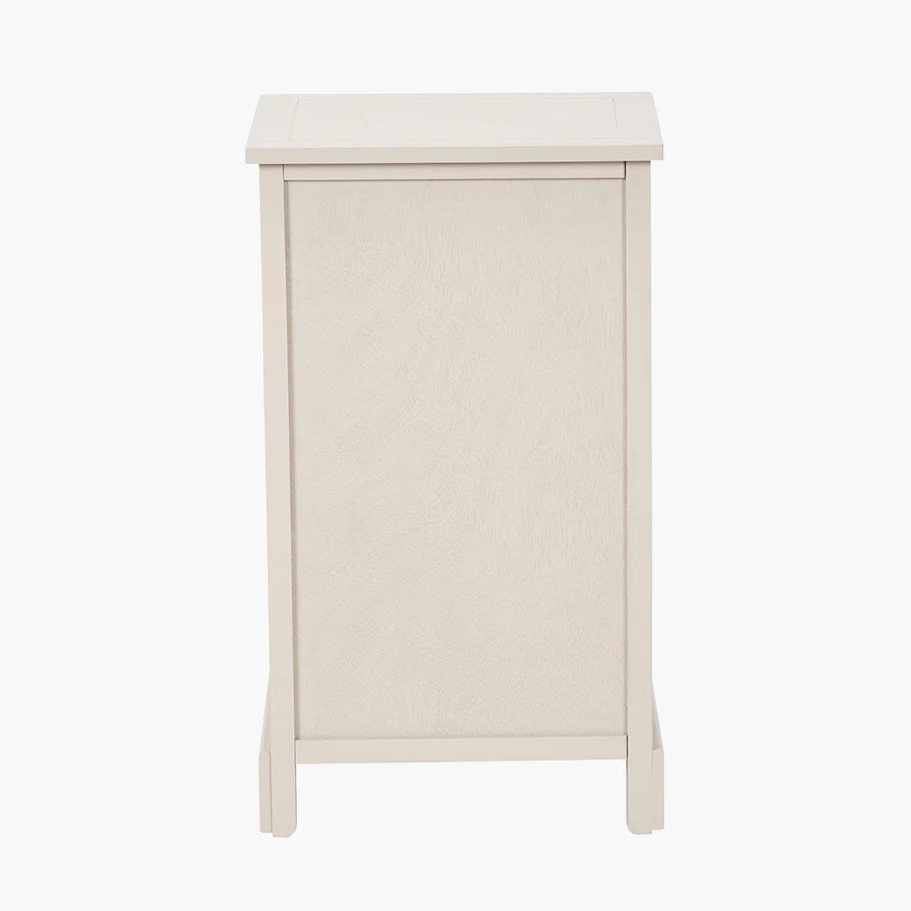 Pacific Lifestyle Devonshire Putty Pine Wood 1 Drawer 2 Basket Unit - Image 7