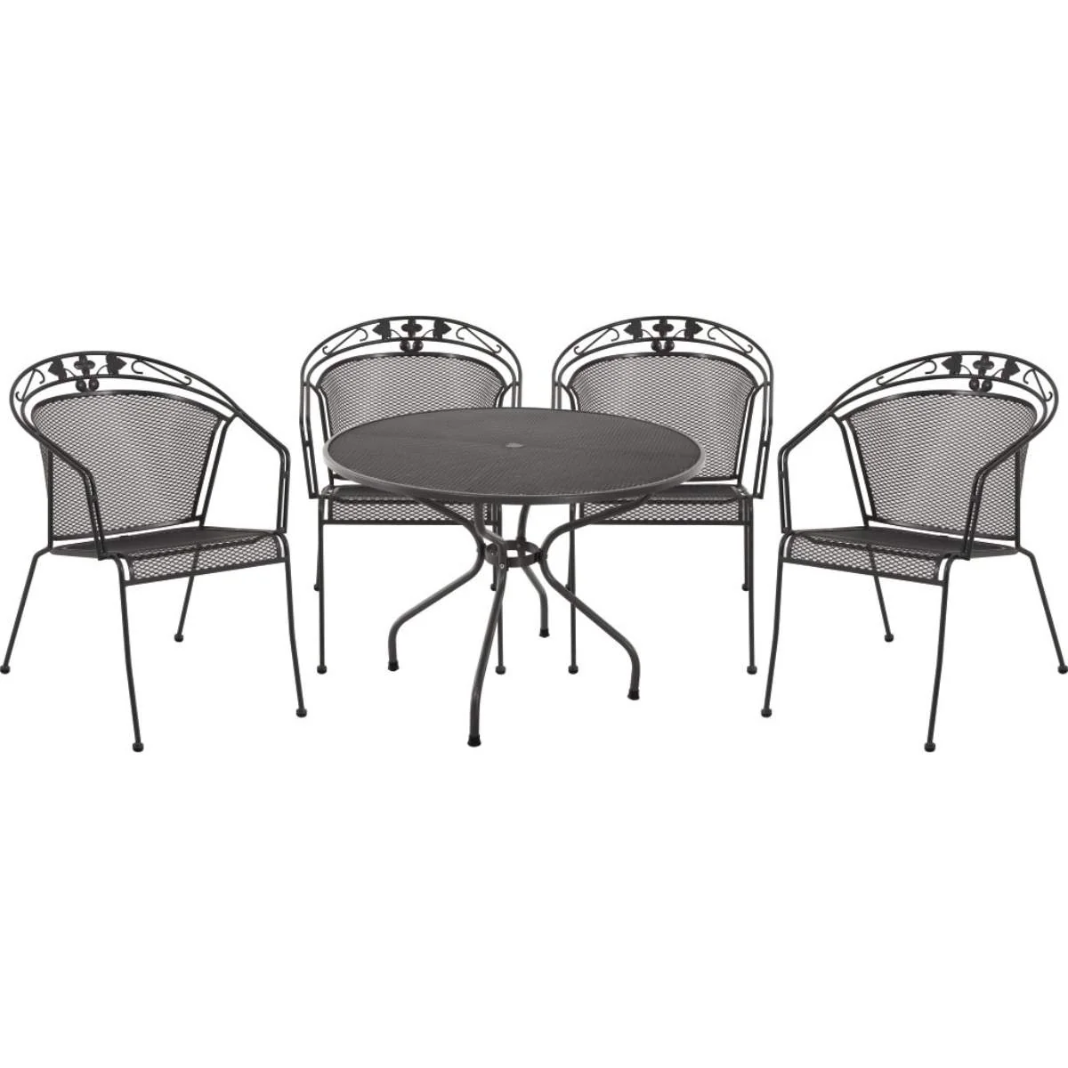 Pacific Lifestyle Elegance Round 4 Seater Dining Set - Image 3
