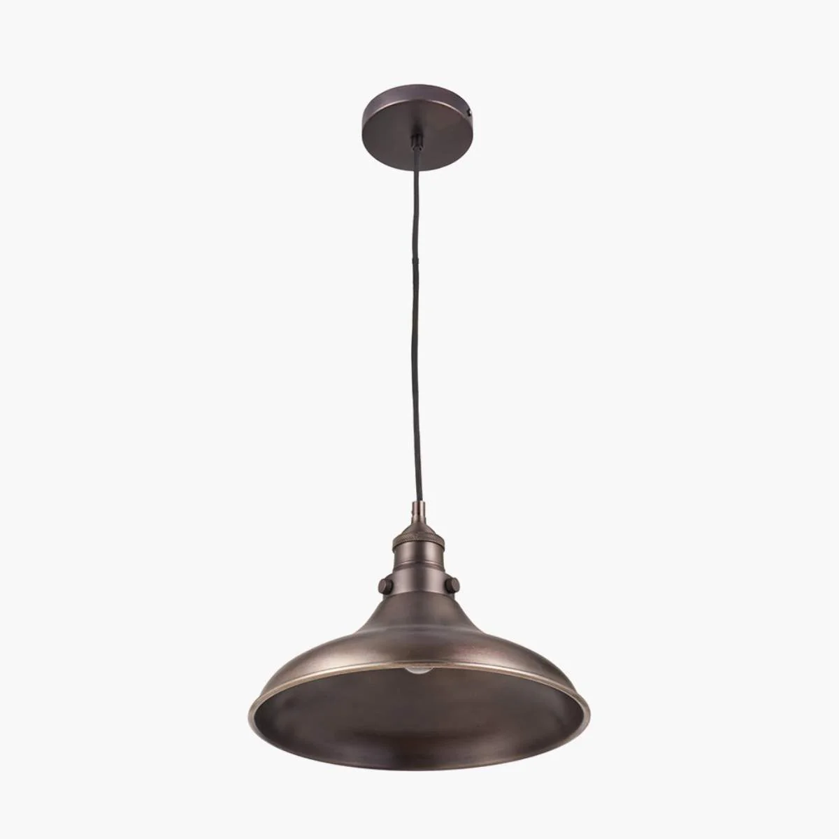 Pacific Lifestyle Ellis Antique Bronze Café Metal Pendant - Image 3