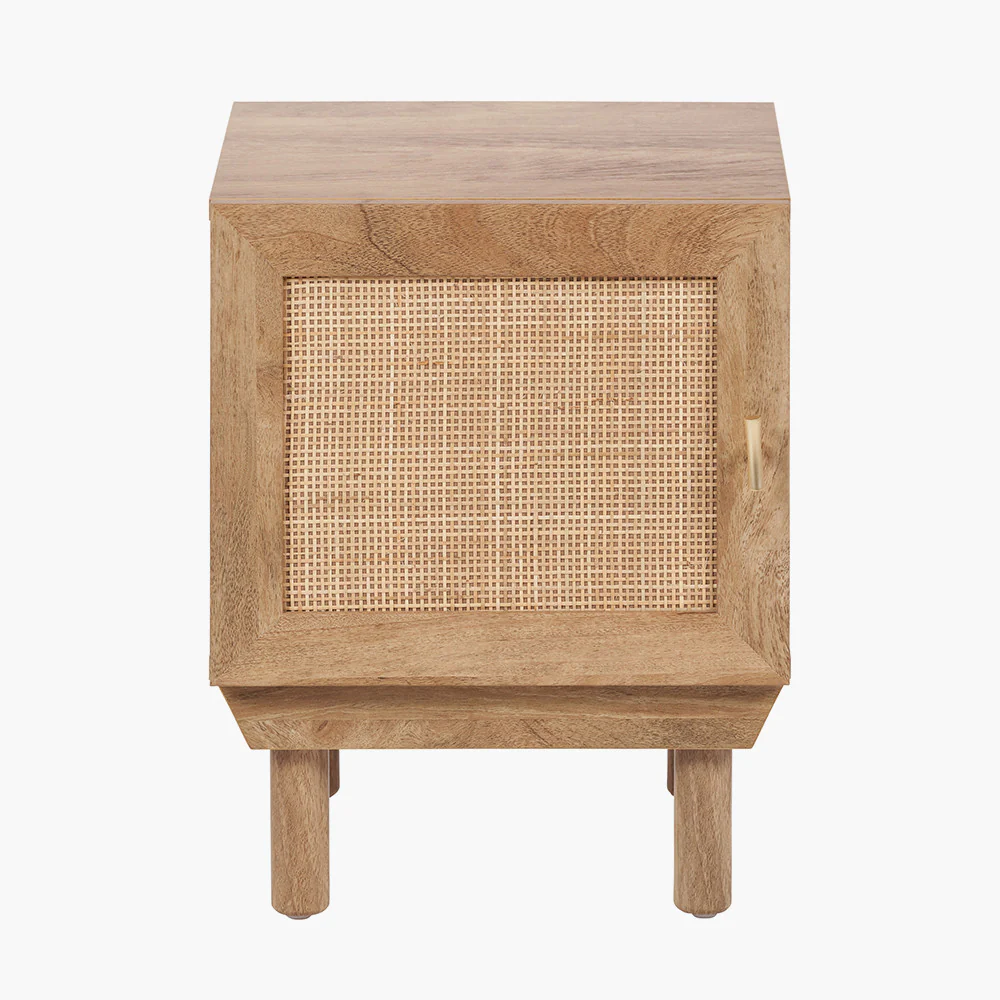 Pacific Lifestyle Emil Natural Rattan 1 Door Cupboard Unit - Image 2