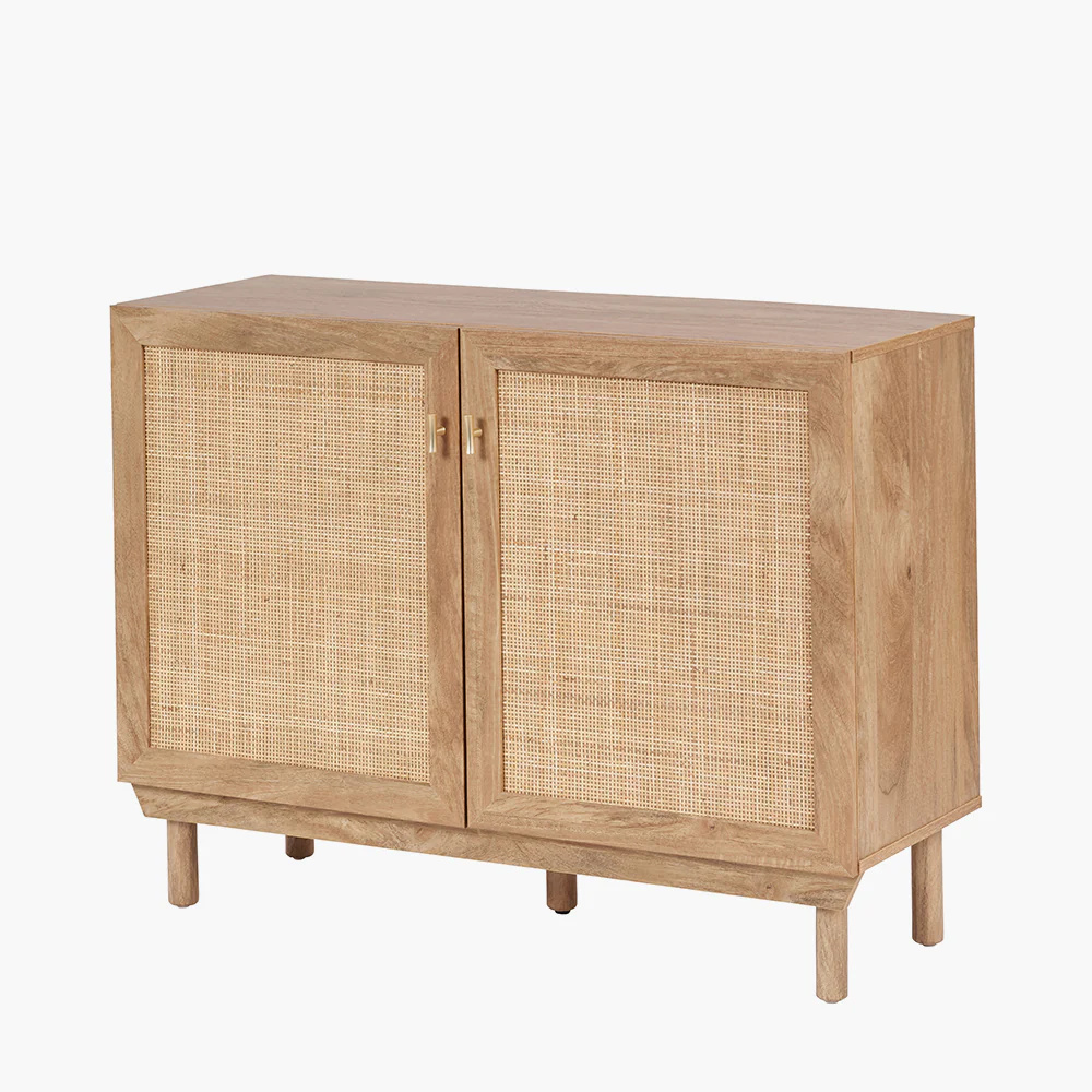 Pacific Lifestyle Emil Natural Rattan 2 Door Cabinet - Image 2