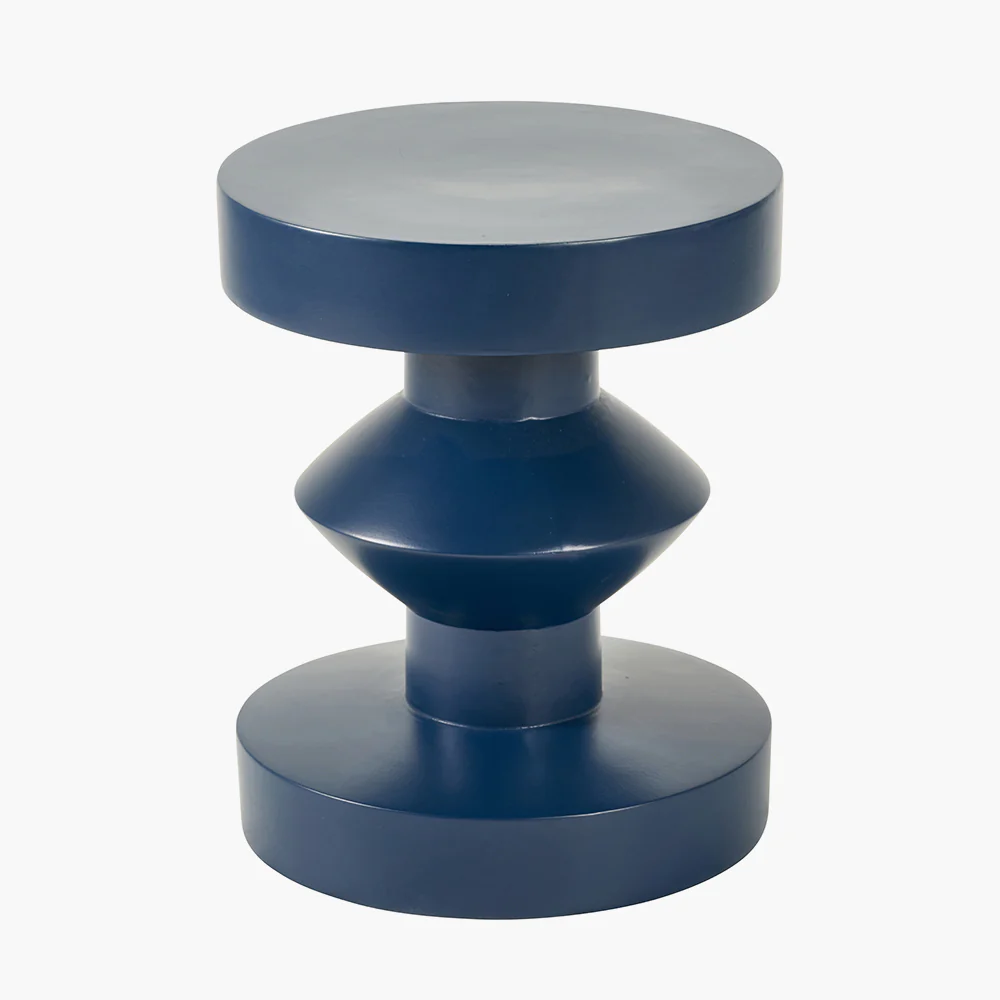 Pacific Lifestyle Eskil Blue Fibrestone Side Table - Image 2