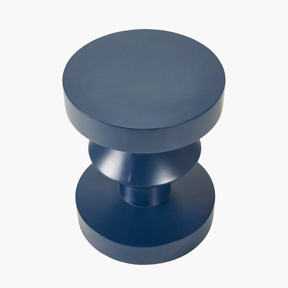 Pacific Lifestyle Eskil Blue Fibrestone Side Table - Image 3