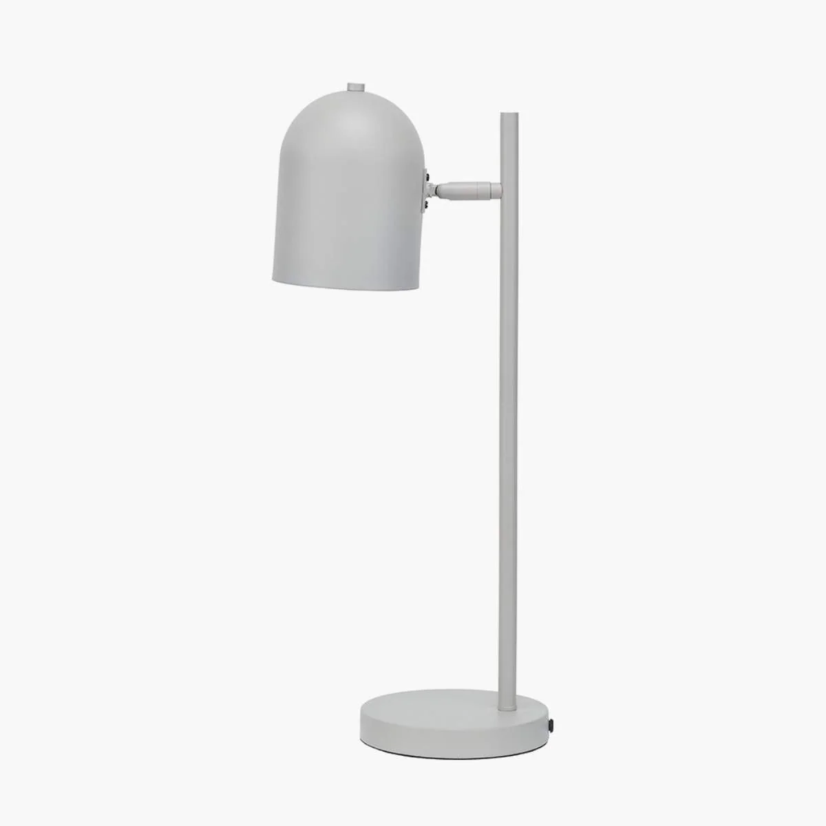 Pacific Lifestyle Finn Grey Metal Cloche Headed Table Lamp - Image 5