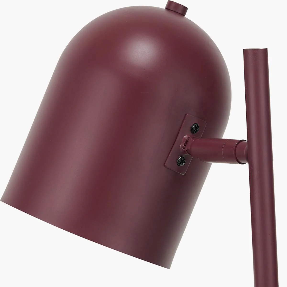 Pacific Lifestyle Finn Mulberry Metal Cloche Headed Table Lamp - Image 8