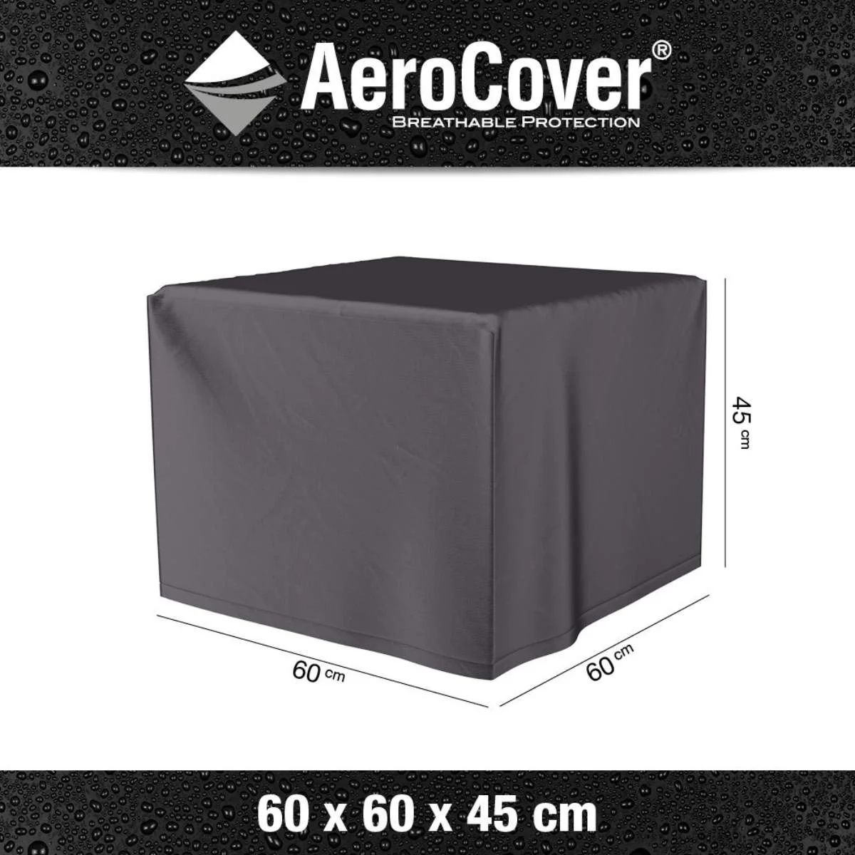 Pacific Lifestyle Firetable Aerocover 60x60x45cm high - Image 2