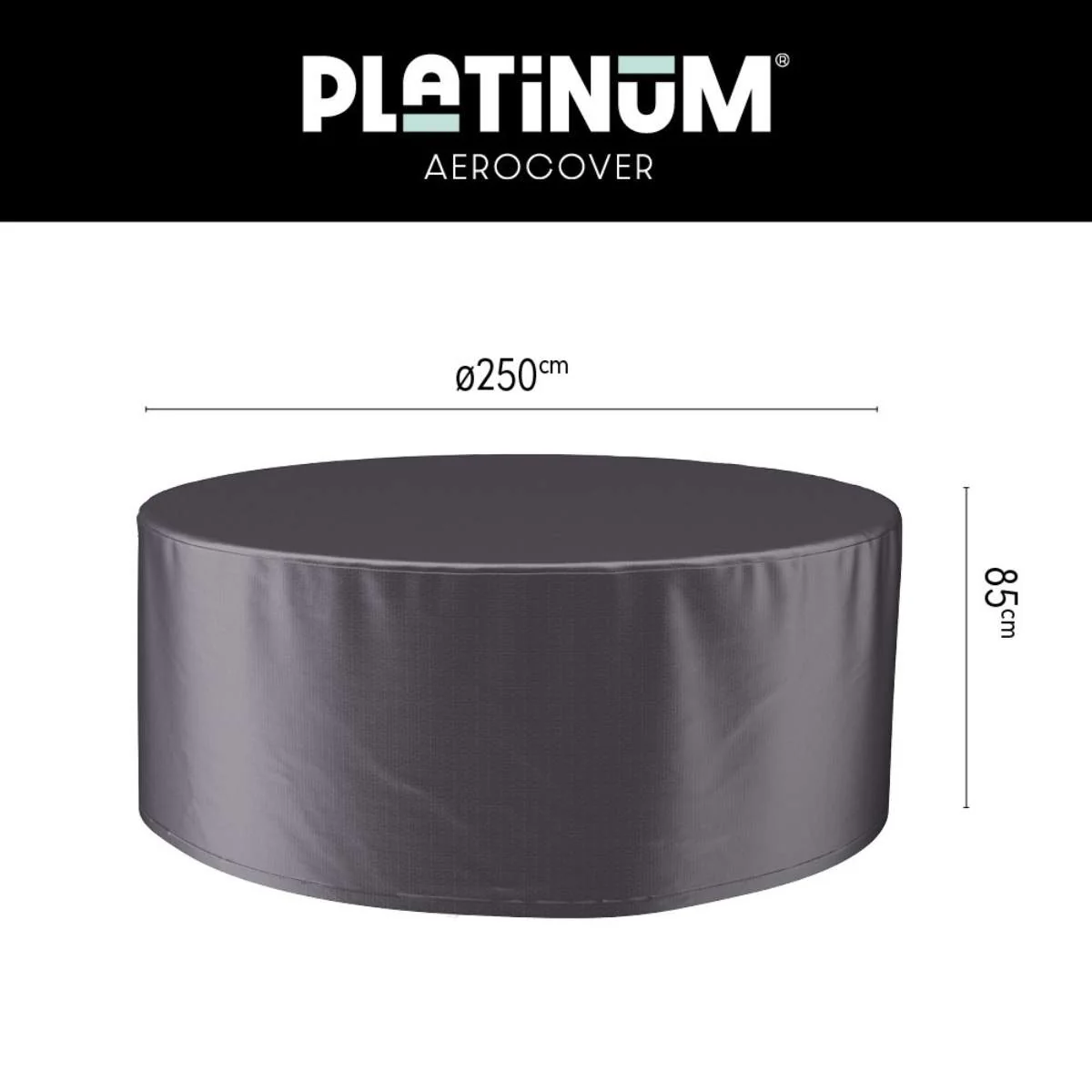 Pacific Lifestyle Garden Set Aerocover Round 250 x 85cm high - Image 4