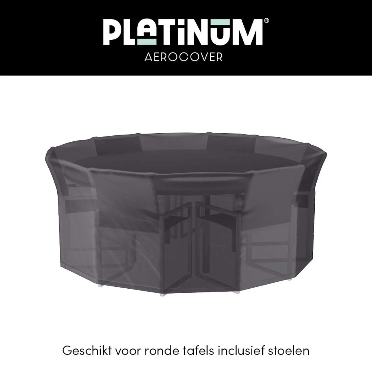 Pacific Lifestyle Garden Set Aerocover Round 320 x 85cm high - Image 3