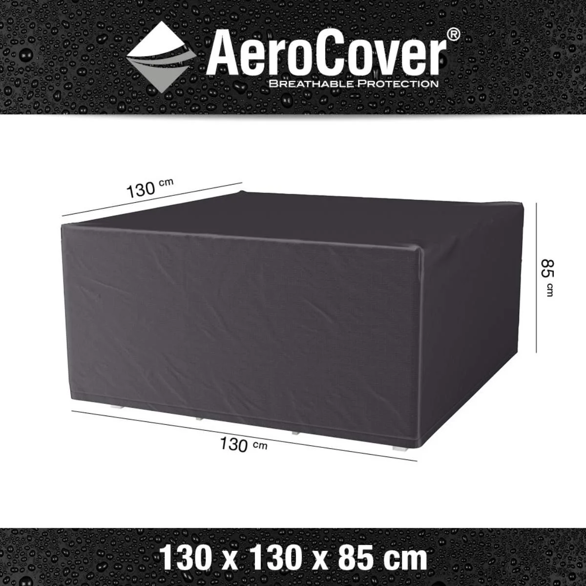 Pacific Lifestyle Garden Set Aerocover Square 130 x 130 x 85cm high - Image 2