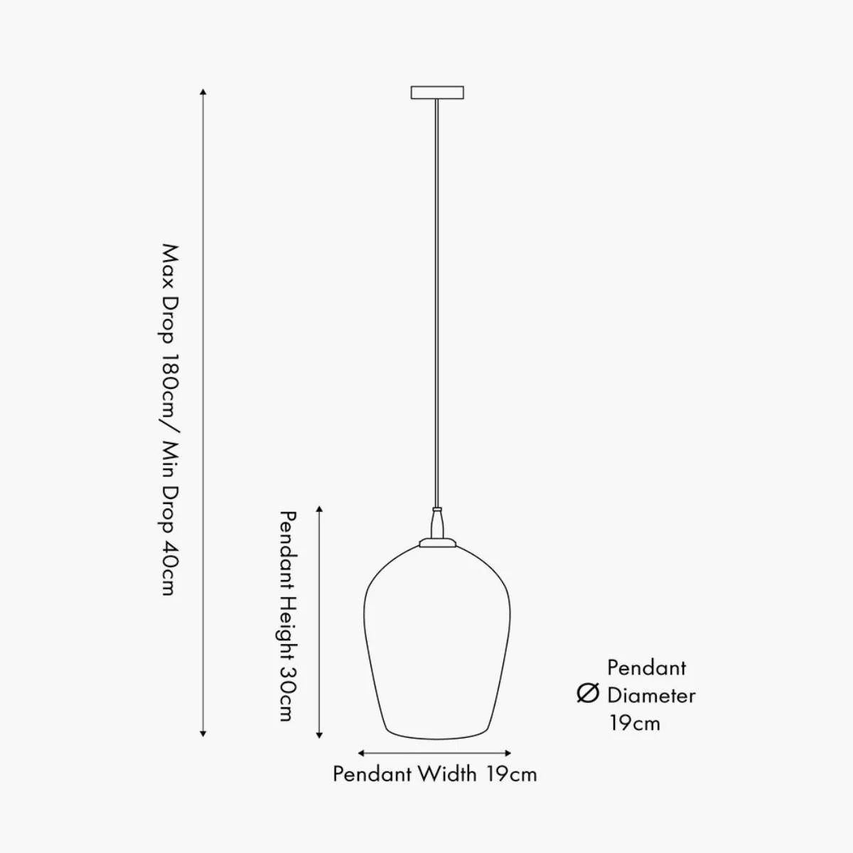 Pacific Lifestyle Giselle Diamond Design Clear Handcut Glass Pendant - Image 8