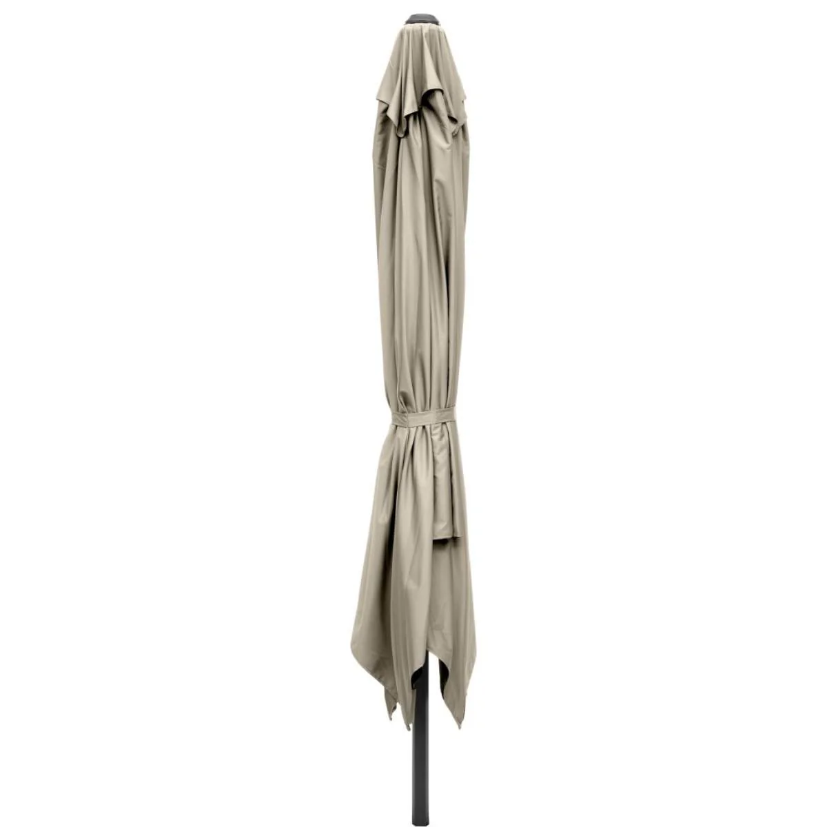 Pacific Lifestyle Glow Challenger T2 3m Square Champagne Free Arm Parasol - Image 5