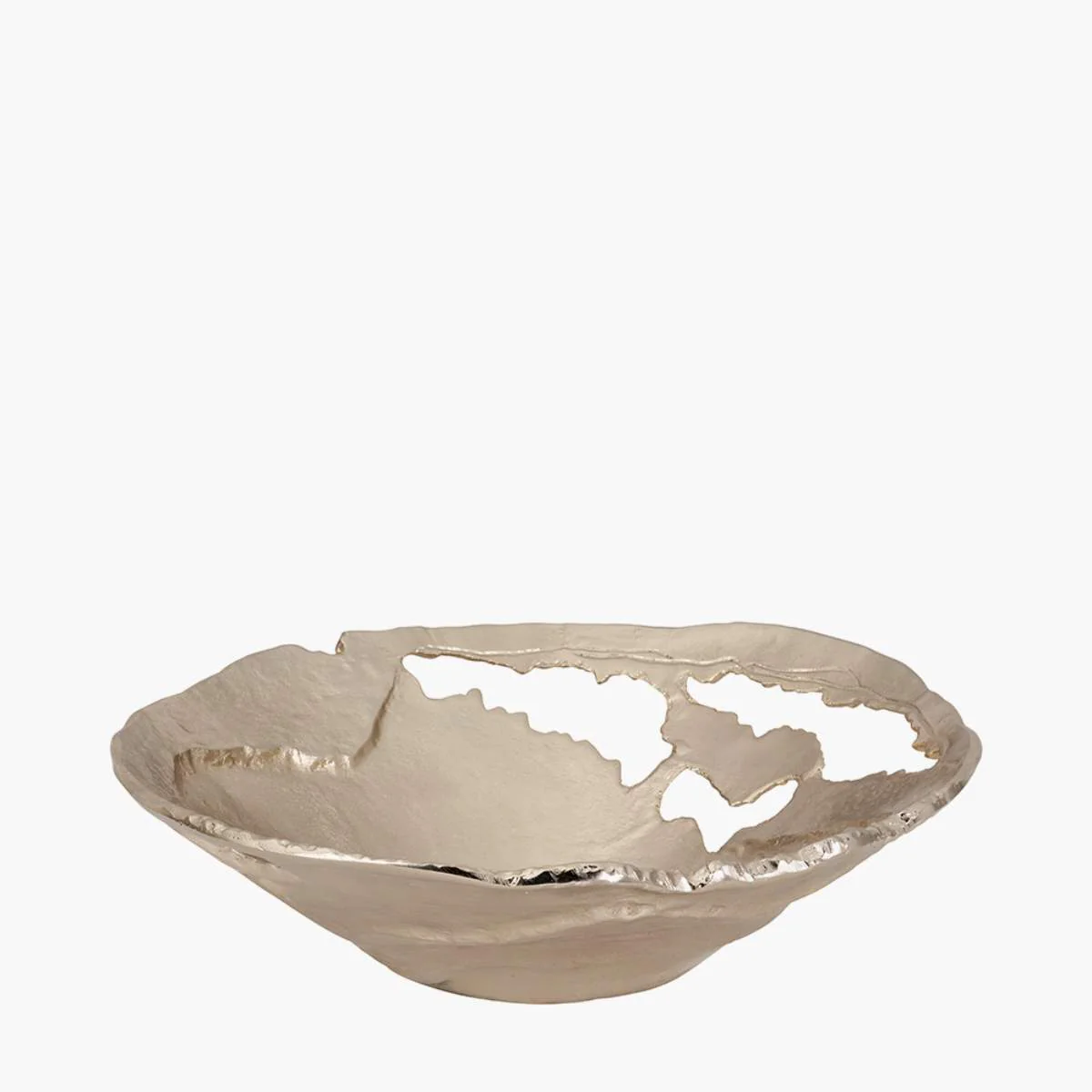 Pacific Lifestyle Gold Cast Metal Decorative Bowl - Image 2