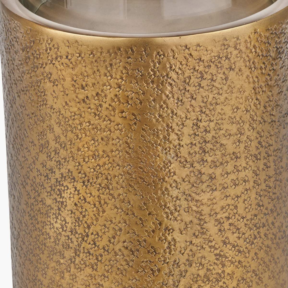 Pacific Lifestyle Grey Metal and Clear Glass Hurricane - Image 16