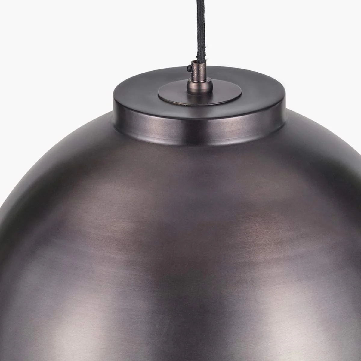 Pacific Lifestyle Harlem Antique Bronze Domed Metal Pendant - Image 6