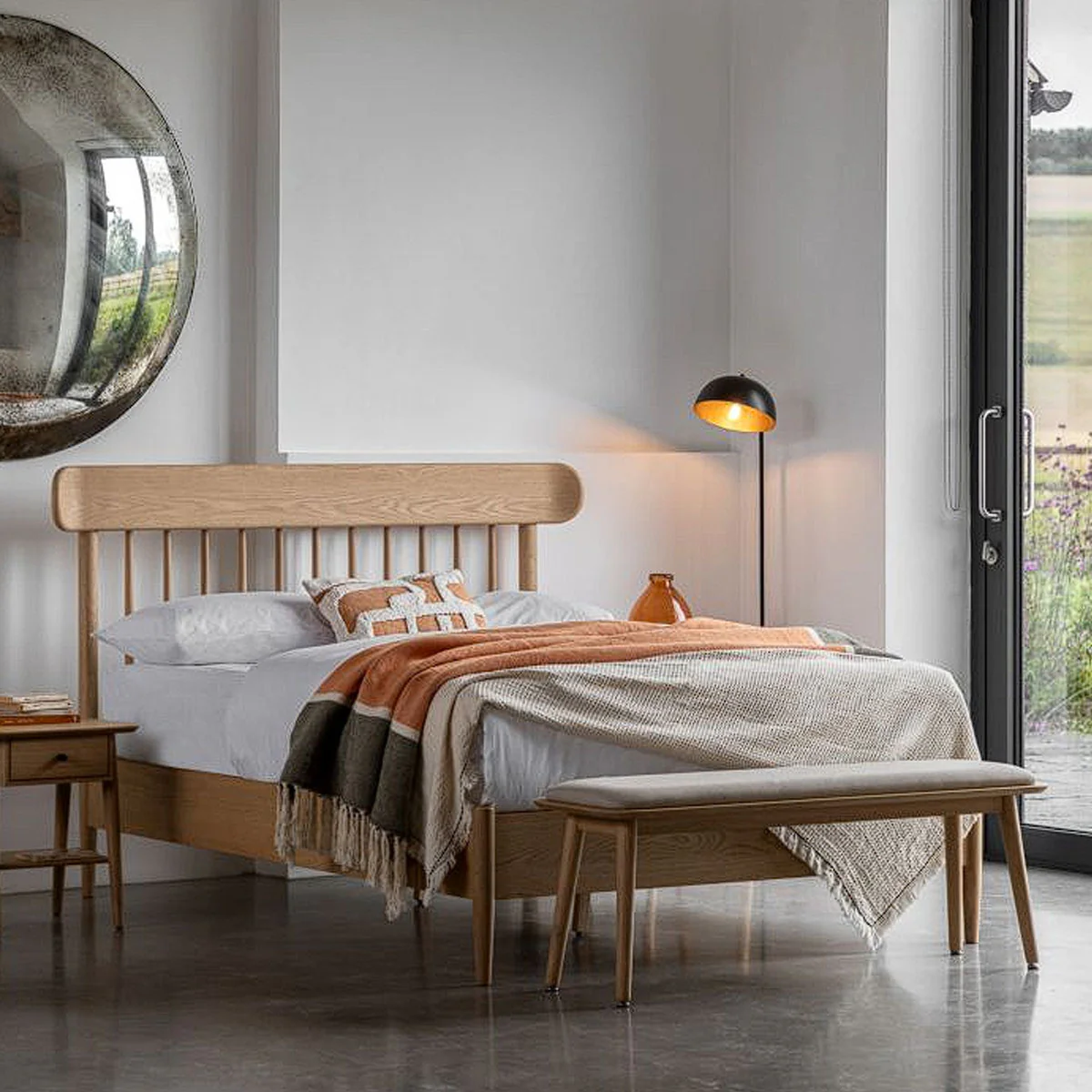 Gallery Direct Hatfield Spindle Bed Natural - Image 3