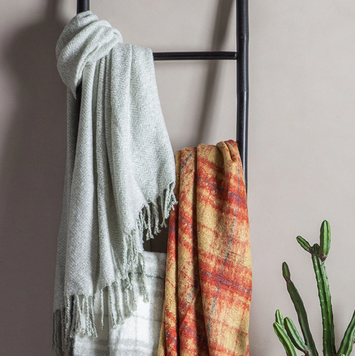 Gallery Direct Herringbone Faux Mohair Throw - Image 15