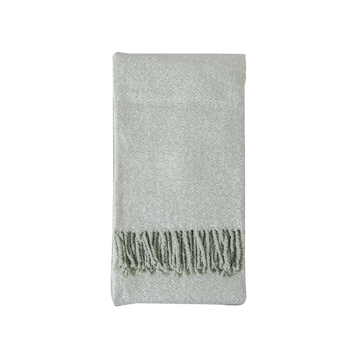 Gallery Direct Herringbone Faux Mohair Throw - Image 4