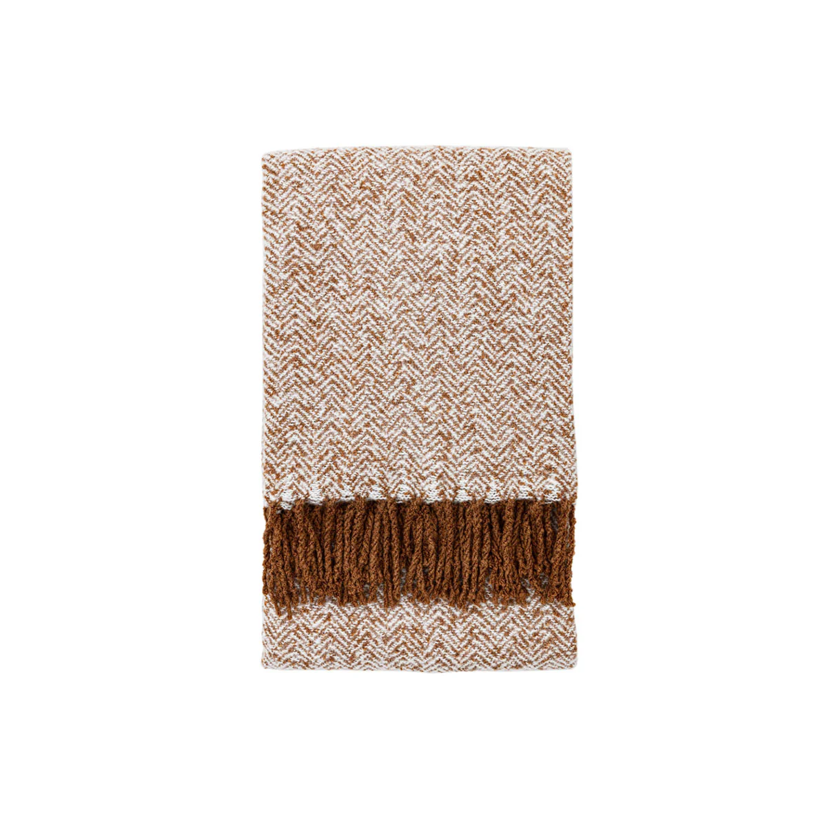 Gallery Direct Herringbone Faux Mohair Throw - Image 5