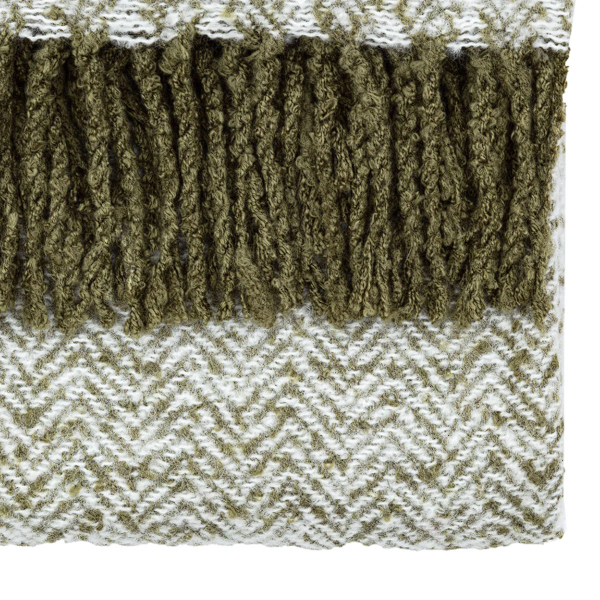 Gallery Direct Herringbone Faux Mohair Throw - Image 6