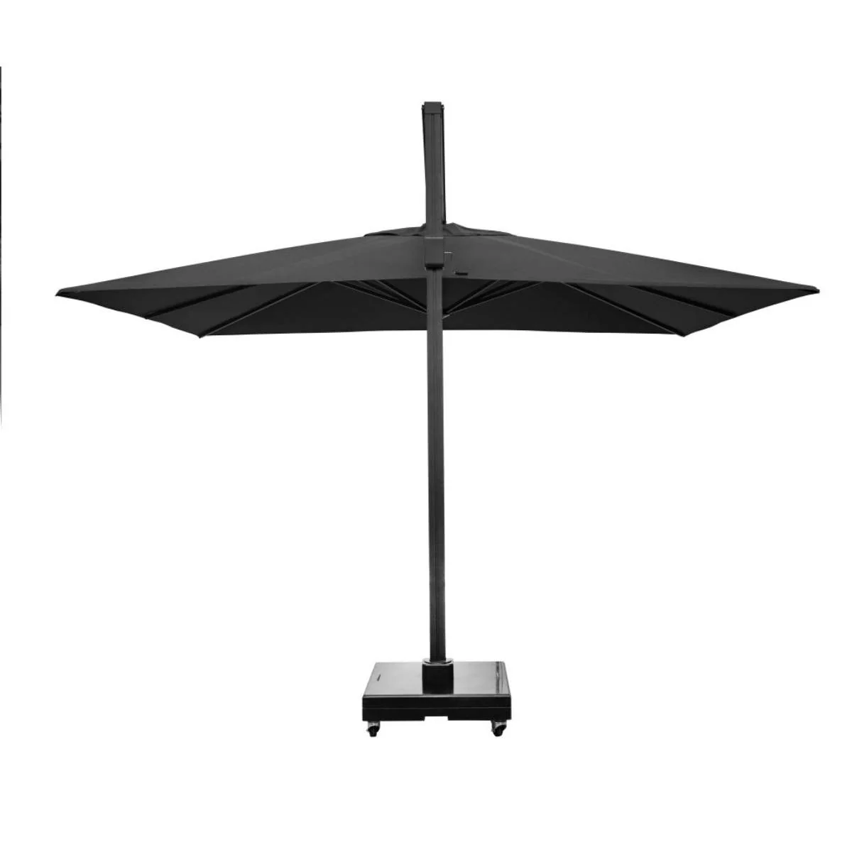 Pacific Lifestyle Icon Premium T1 4mx3m Rectangular Faded Black Parasol - Image 3