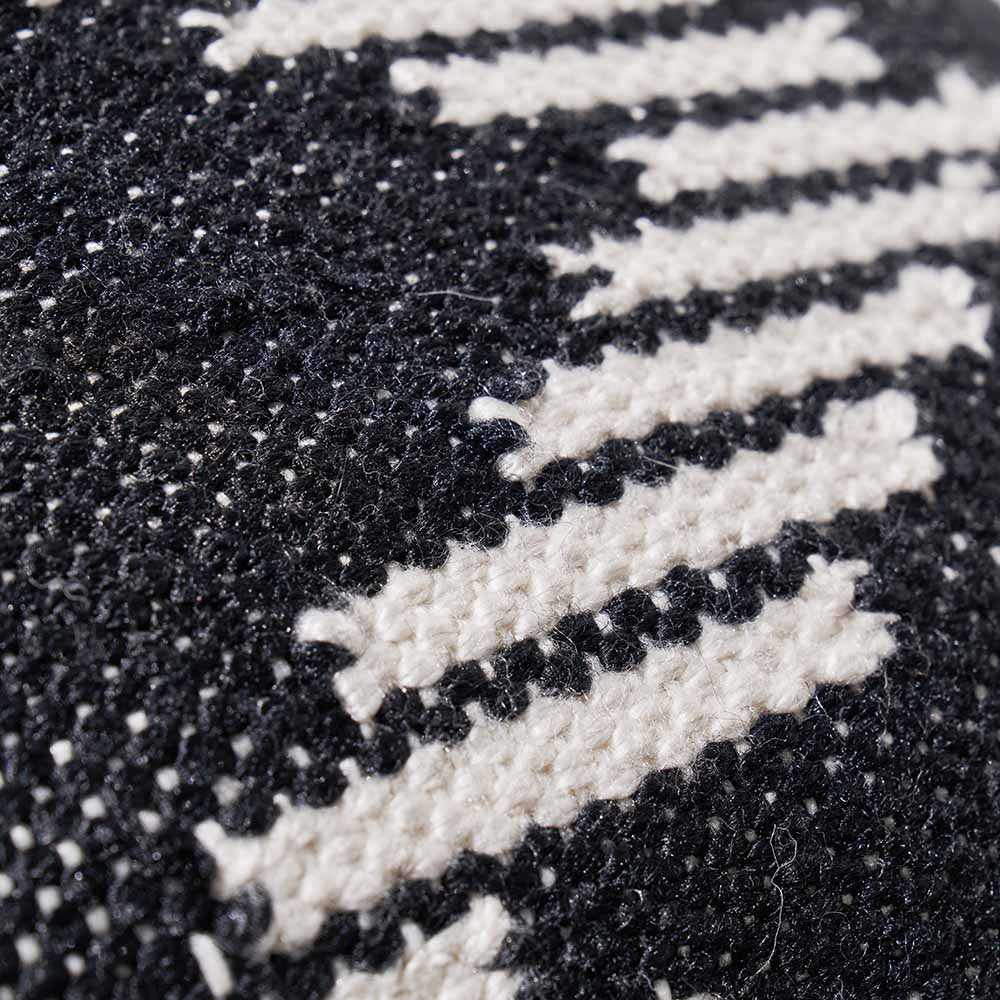 Pacific Lifestyle Indoor Outdoor Black and White Chevron Design Scatter Cushion - Image 4