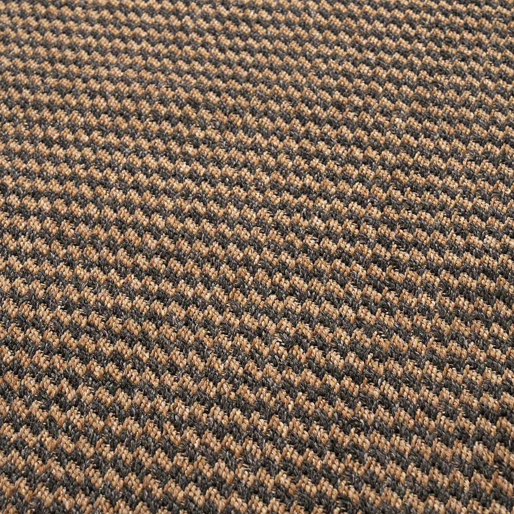 Pacific Lifestyle Indoor Outdoor Natural and Slate Grey Design Rug - Image 5