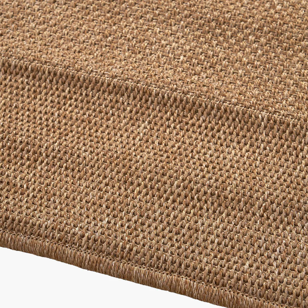 Pacific Lifestyle Indoor Outdoor Natural Border Design Rug - Image 6