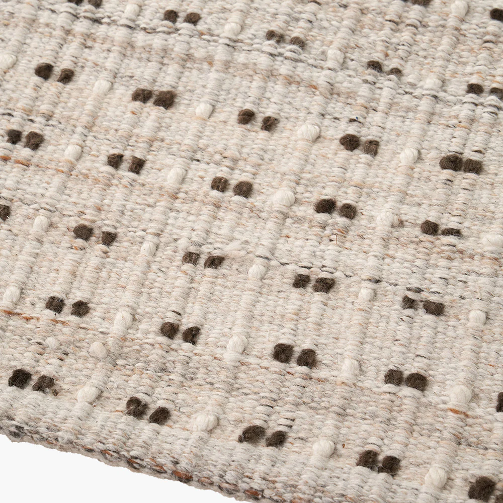 Pacific Lifestyle Indoor Outdoor Natural Double Stitch Design Rug Large - Image 4