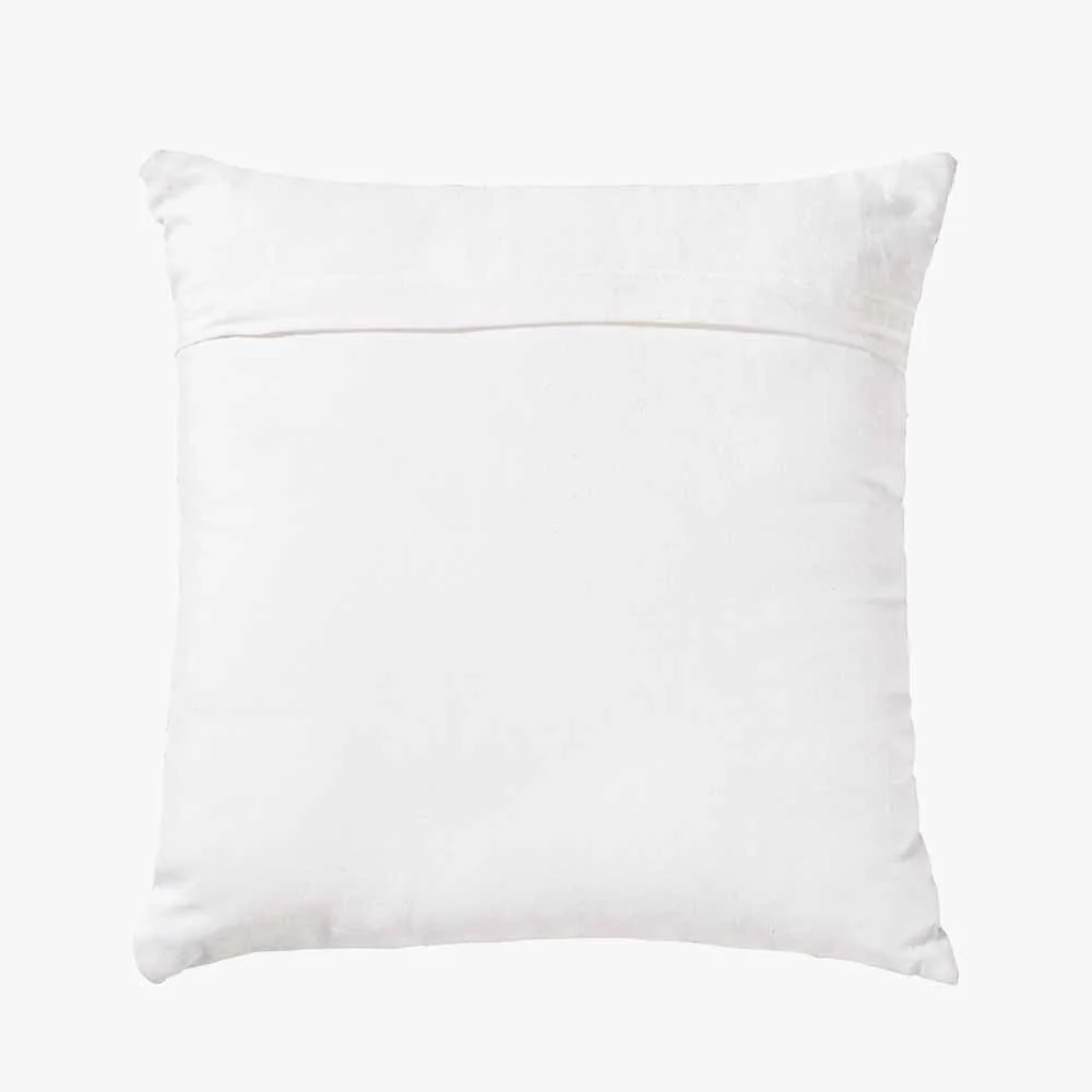 Pacific Lifestyle Indoor Outdoor Sage and White Braid Design Square Scatter Cushion - Image 3
