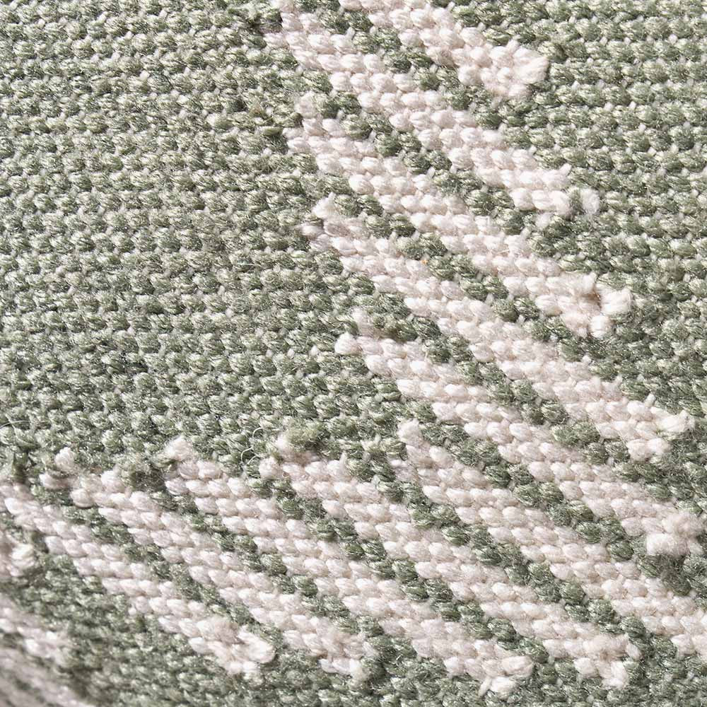 Pacific Lifestyle Indoor Outdoor Sage and White Chevron Design Scatter Cushion - Image 5