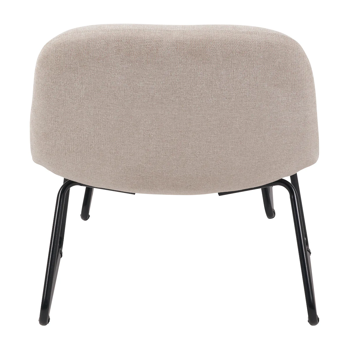 Pacific Lifestyle Linnea Natural Chenille Lounging Chair and Footstool - Image 4