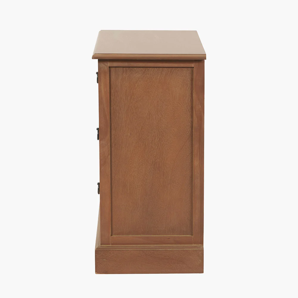 Pacific Lifestyle Loft Sage Multicoloured Pine Wood 3 Drawer Unit - Image 3
