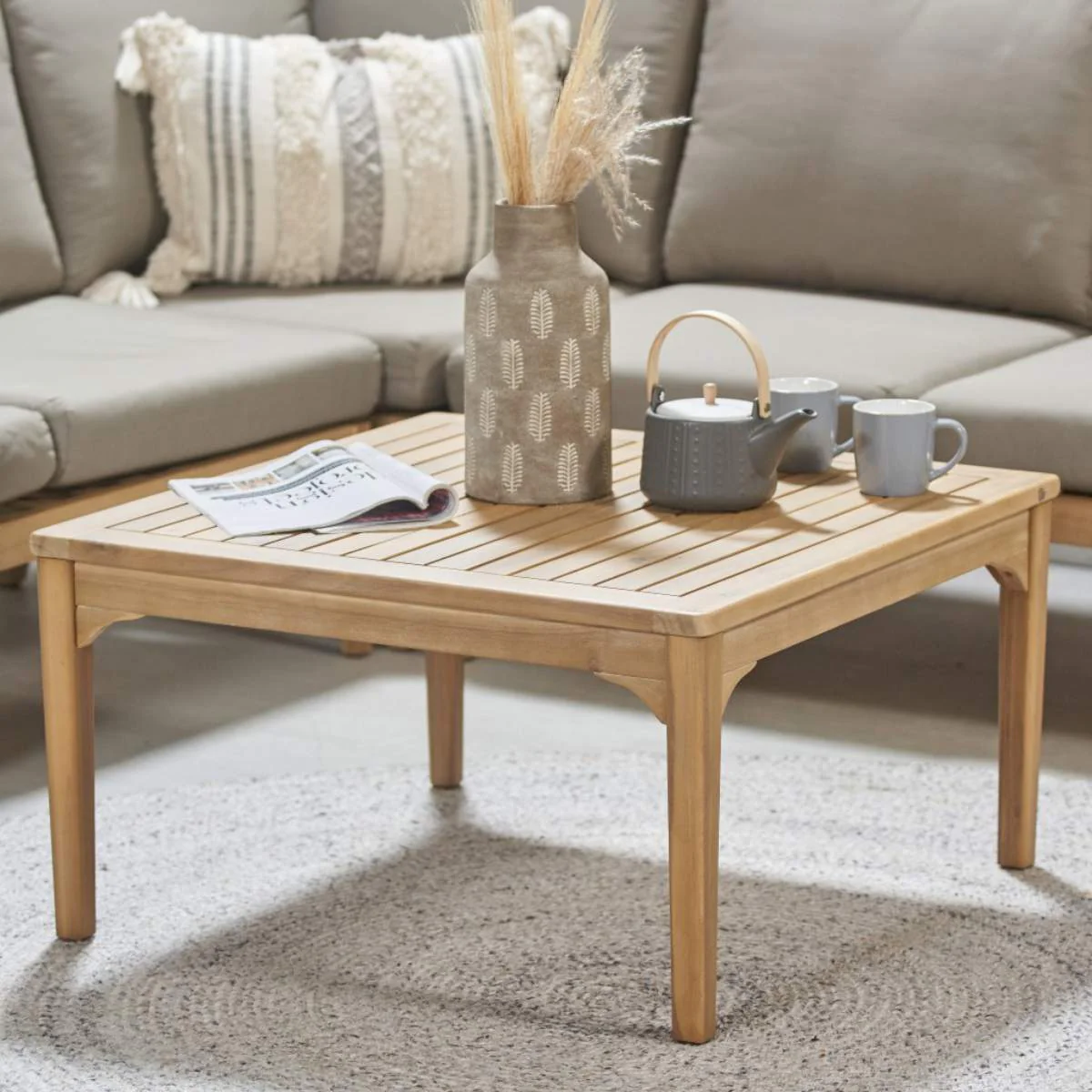 Pacific Lifestyle Malta Outdoor Corner Seating Set - Image 10