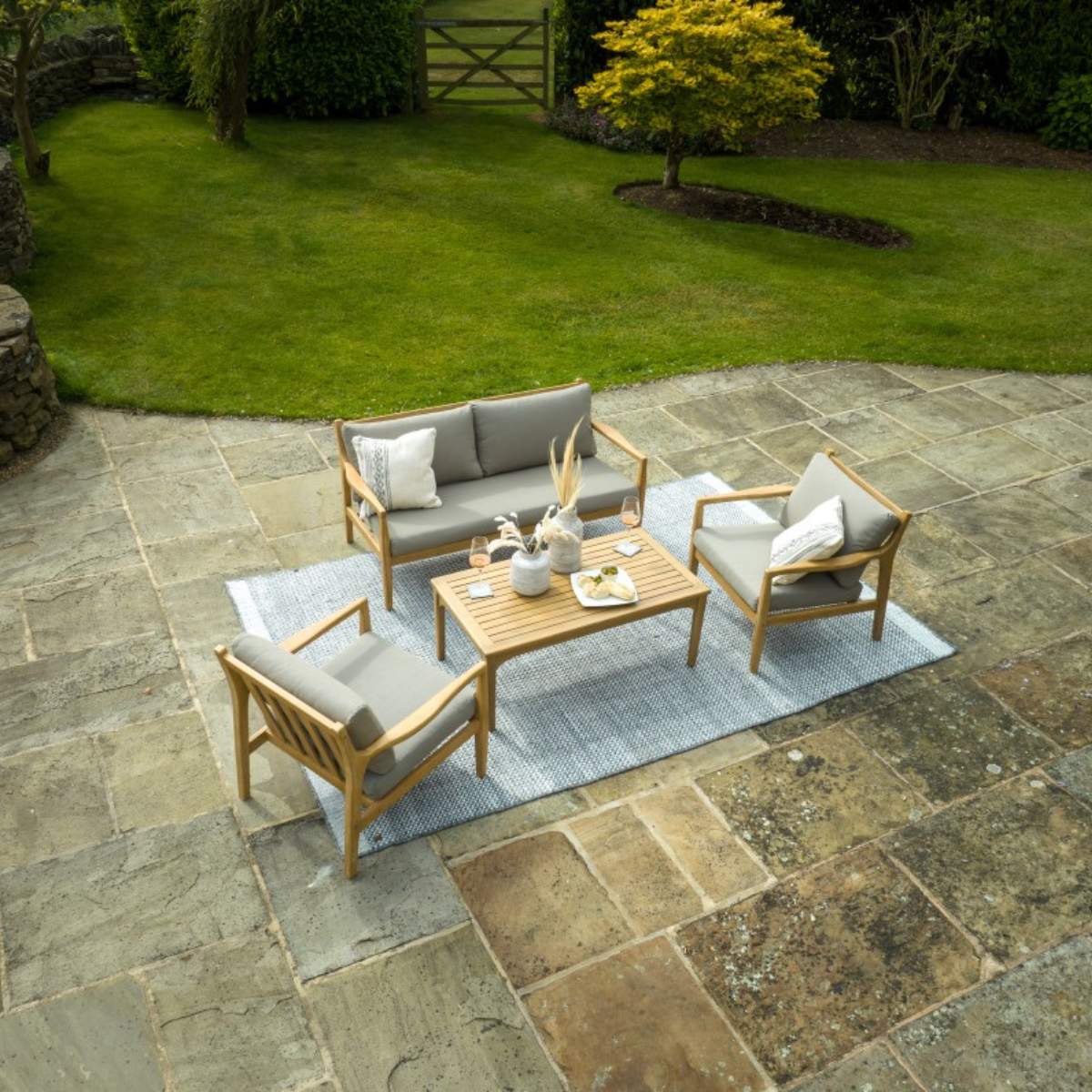 Pacific Lifestyle Malta Outdoor Seating Set - Image 31