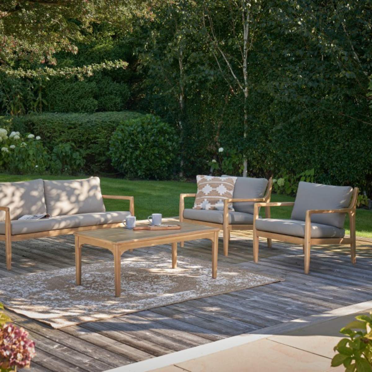 Pacific Lifestyle Malta Outdoor Seating Set - Image 34