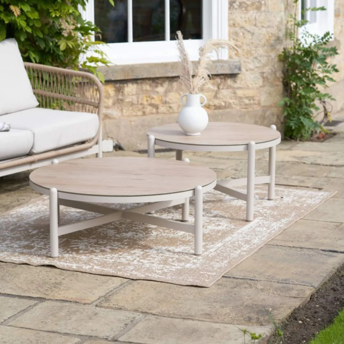 Pacific Lifestyle Martic Outdoor Set of 2 Tables - Image 11