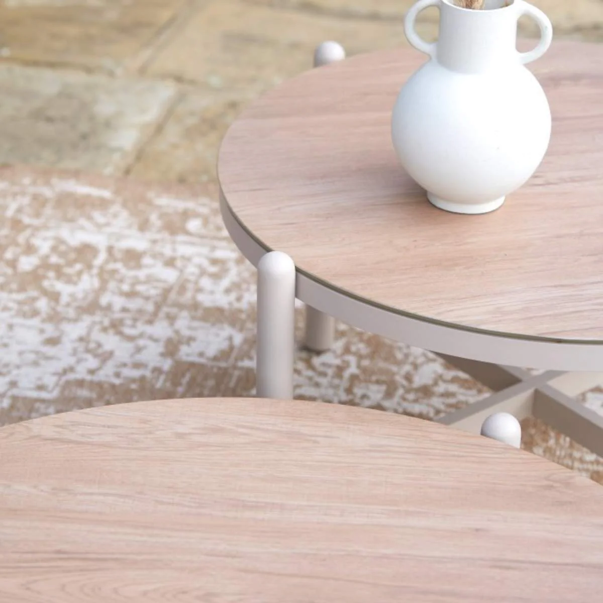 Pacific Lifestyle Martic Outdoor Set of 2 Tables - Image 15