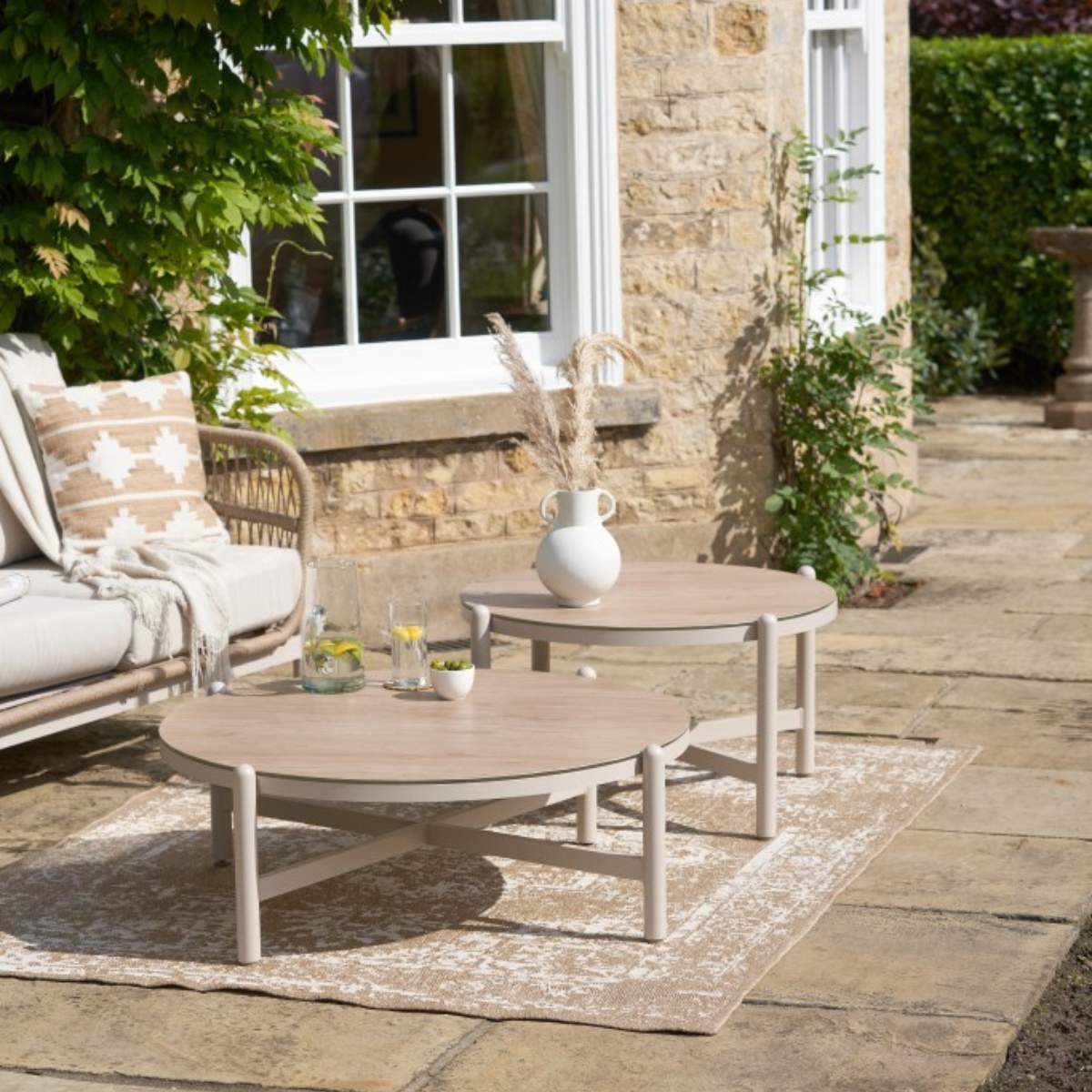 Pacific Lifestyle Martic Outdoor Set of 2 Tables - Image 18