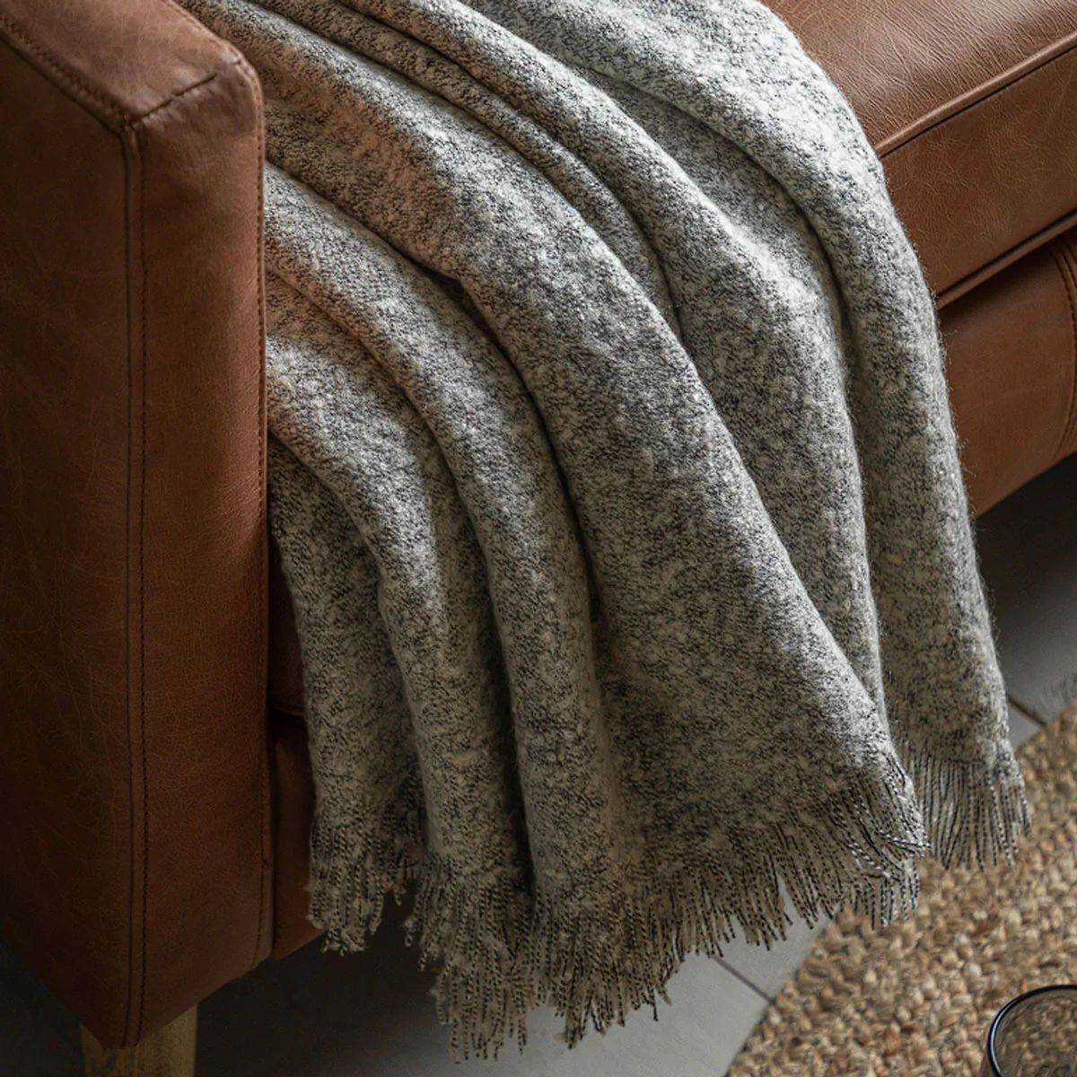 Gallery Direct Melange Acrylic Throw - Image 5