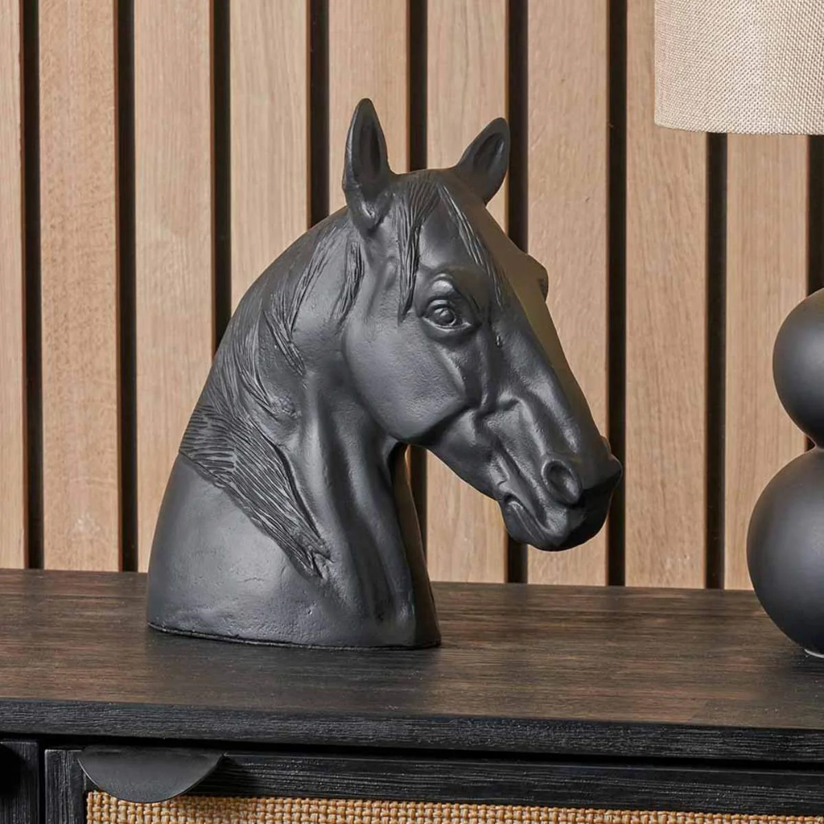 Pacific Lifestyle Metal Horse Head Ornament - Image 17