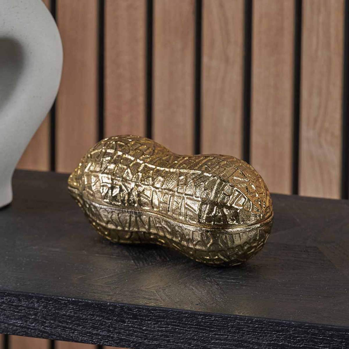 Pacific Lifestyle Metal Peanut Lidded Trinket Bowl - Image 14