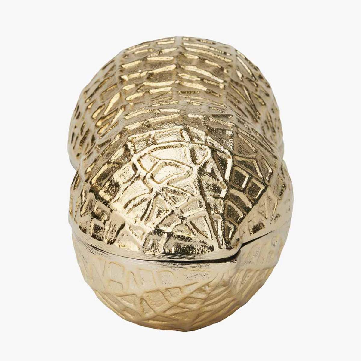 Pacific Lifestyle Metal Peanut Lidded Trinket Bowl - Image 3