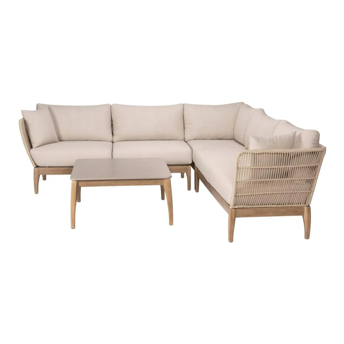 Pacific Lifestyle Moeven Outdoor Corner Seating Set - Image 2