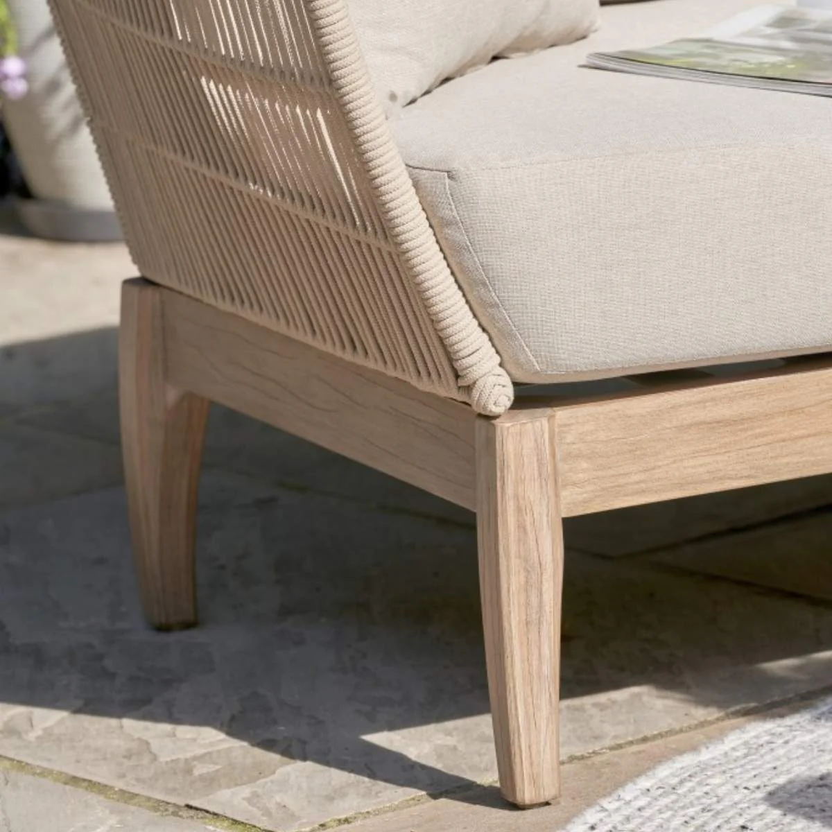 Pacific Lifestyle Moeven Outdoor Corner Seating Set - Image 26