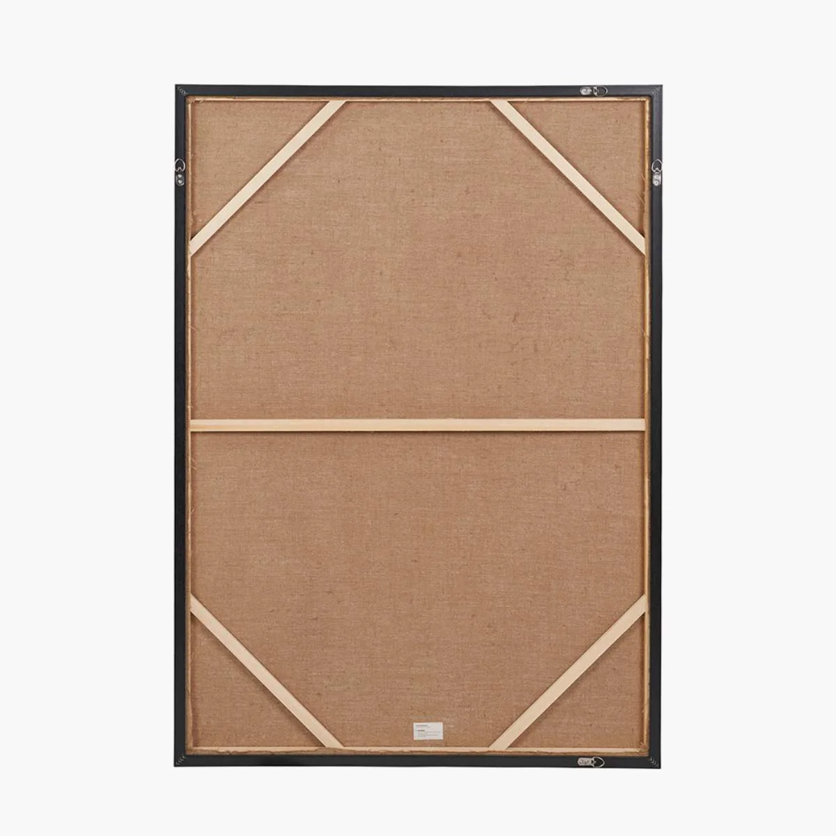 Pacific Lifestyle Monochrome Abstract Canvas with Black Frame - Image 4