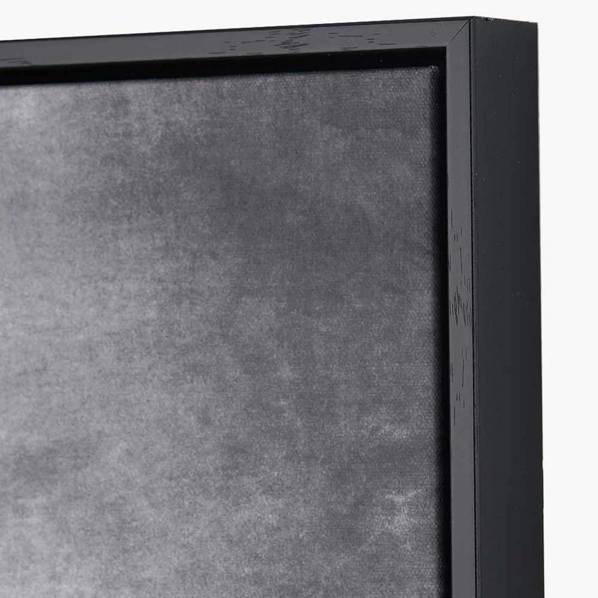 Pacific Lifestyle Monochrome Abstract Square Canvas with Black Frame - Image 6
