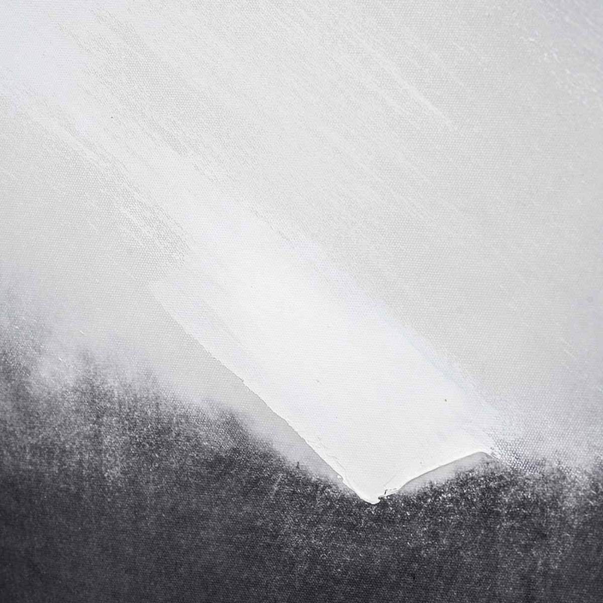 Pacific Lifestyle Monochrome Abstract Square Canvas with Black Frame - Image 7