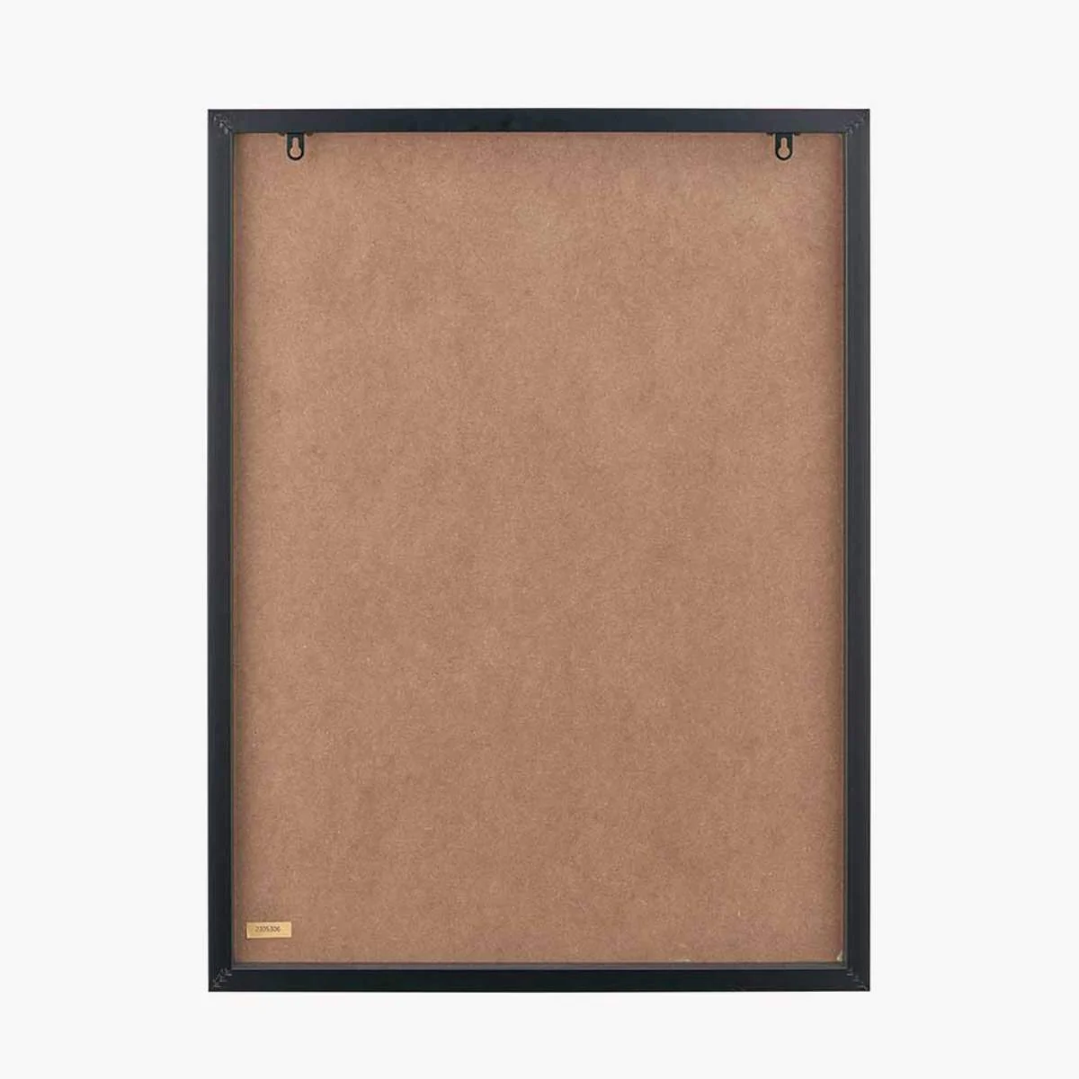 Pacific Lifestyle Natural Canvas with Black Stripe Pattern and Frame - Image 3