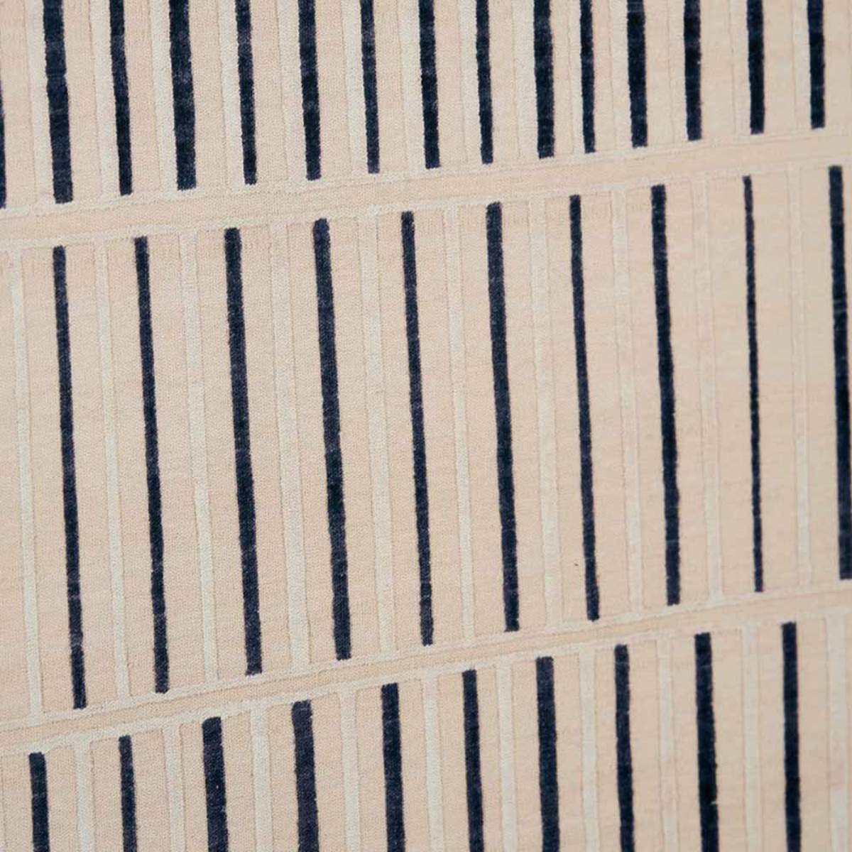 Pacific Lifestyle Natural Canvas with Black Stripe Pattern and Frame - Image 5
